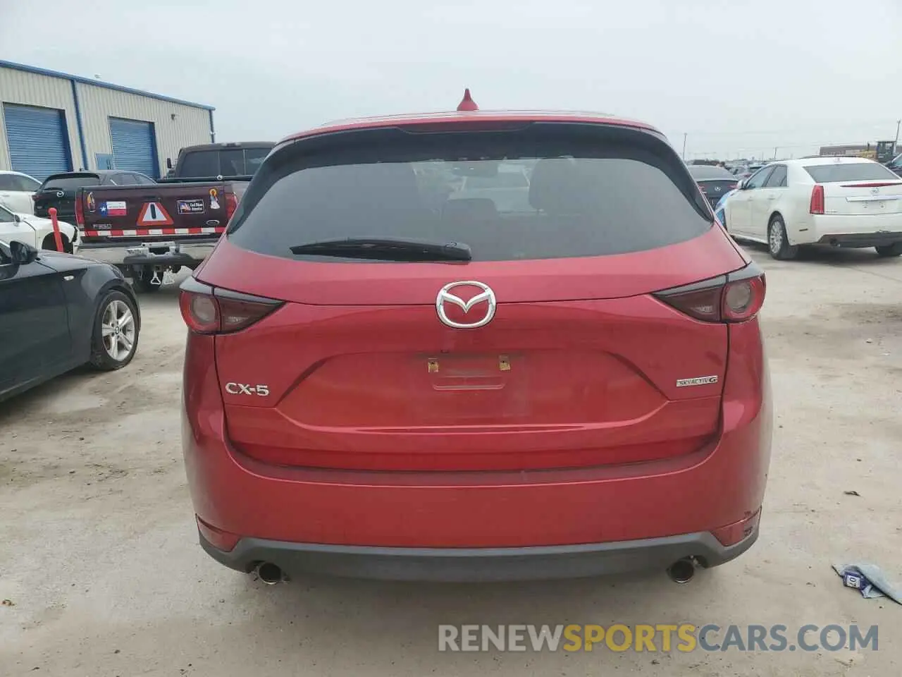 6 fotografías del automóvil dañado JM3KFACM2L1834465 MAZDA CX-5 2020