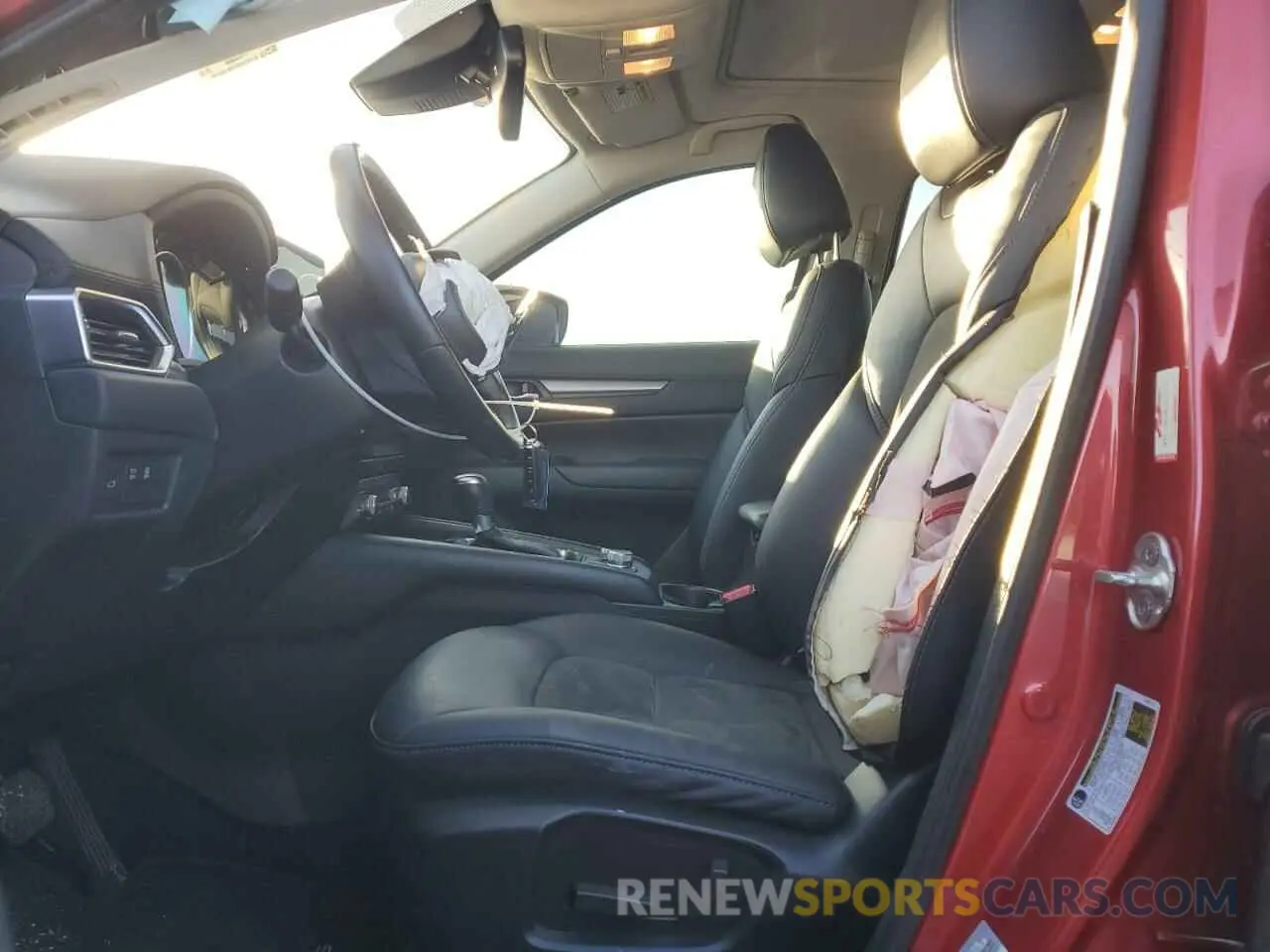 7 fotografías del automóvil dañado JM3KFACM2L1834465 MAZDA CX-5 2020