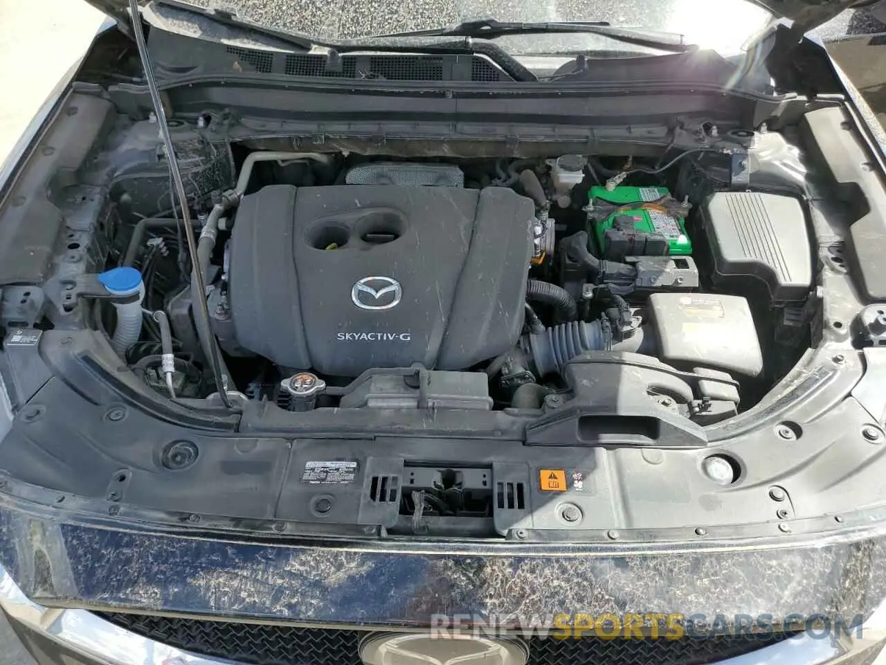 12 fotografías del automóvil dañado JM3KFACM3L0833007 MAZDA CX-5 2020