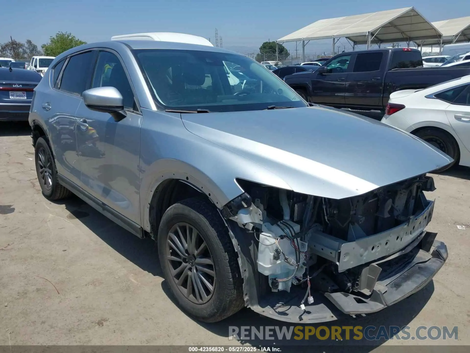 1 fotografías del automóvil dañado JM3KFACM4L0753683 MAZDA CX-5 2020