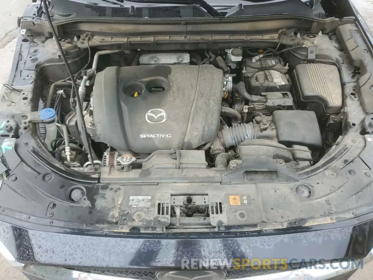 12 fotografías del automóvil dañado JM3KFACM4L0835493 MAZDA CX-5 2020