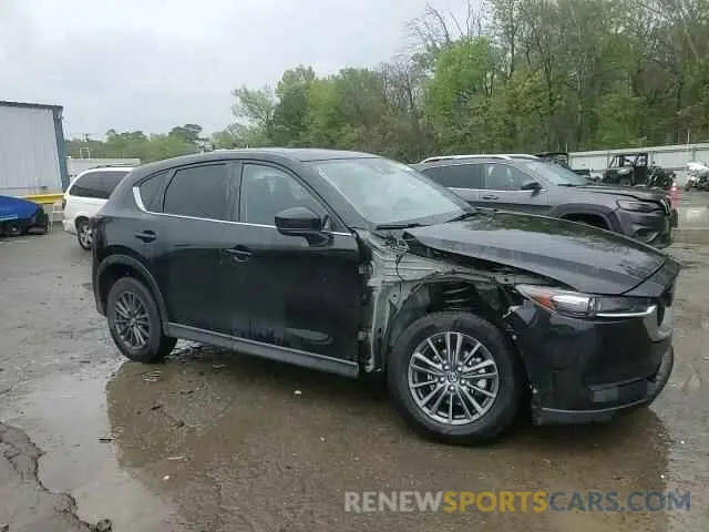 15 fotografías del automóvil dañado JM3KFACM4L0835493 MAZDA CX-5 2020