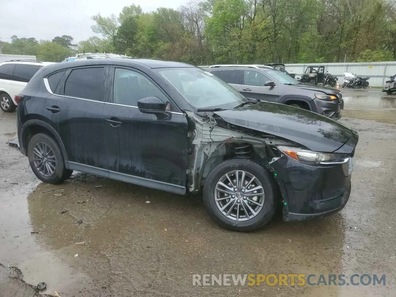 4 fotografías del automóvil dañado JM3KFACM4L0835493 MAZDA CX-5 2020