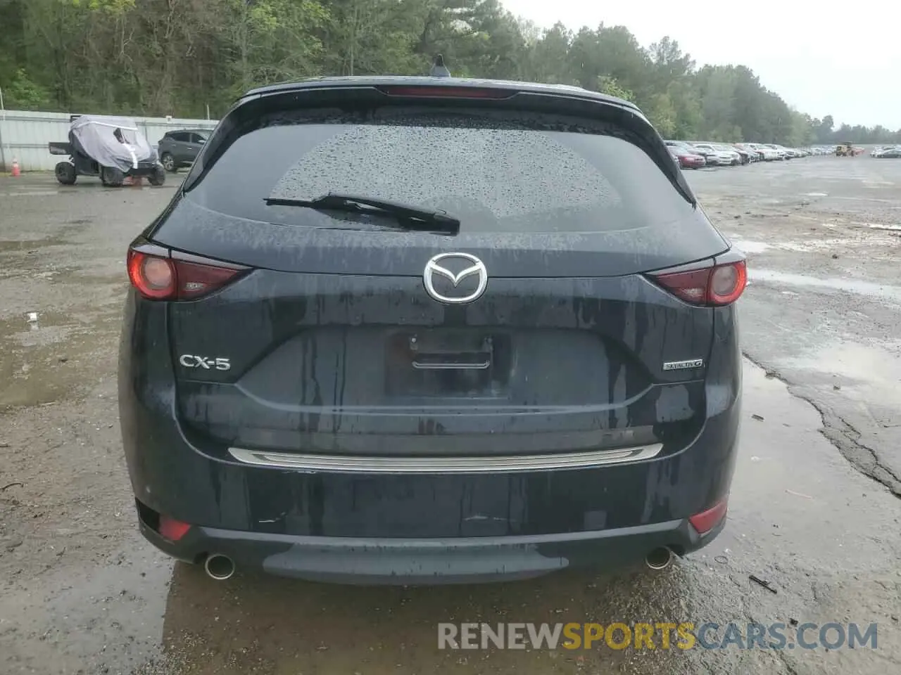 6 fotografías del automóvil dañado JM3KFACM4L0835493 MAZDA CX-5 2020