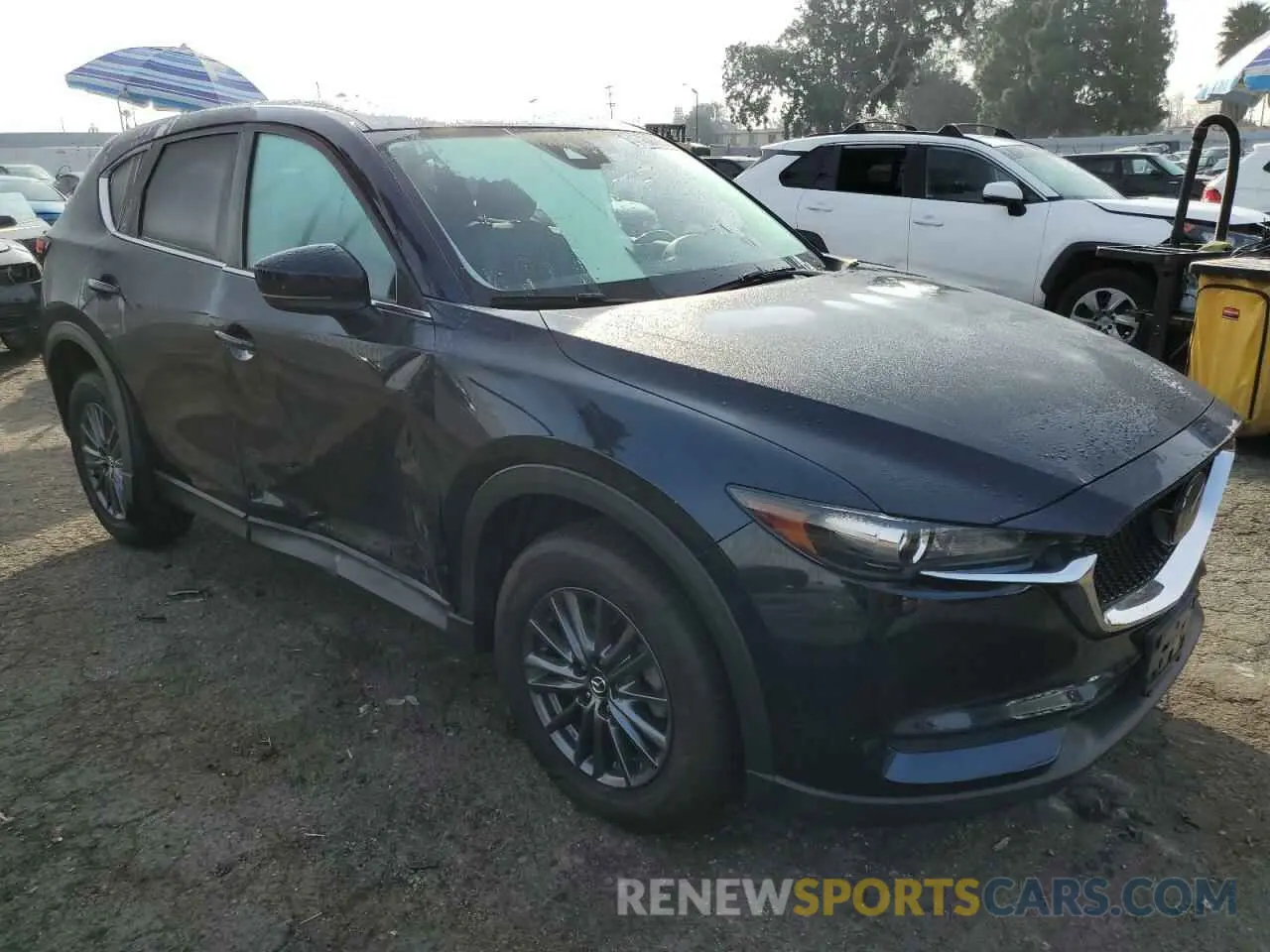 4 fotografías del automóvil dañado JM3KFACM4L0860328 MAZDA CX-5 2020