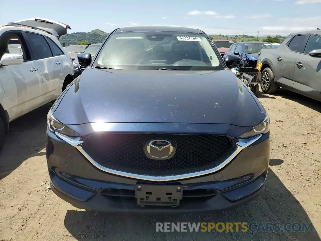 5 fotografías del automóvil dañado JM3KFACM5L0802650 MAZDA CX-5 2020