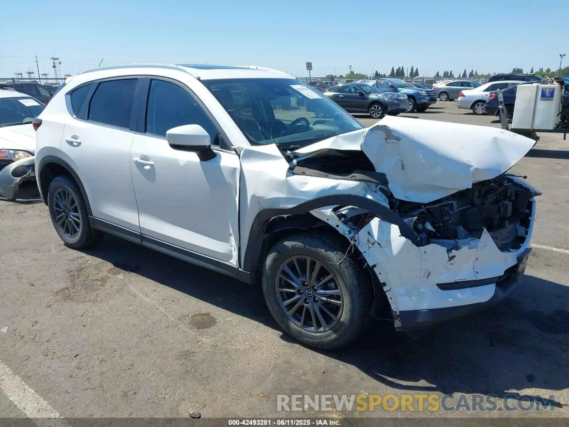 1 fotografías del automóvil dañado JM3KFACM5L0849192 MAZDA CX-5 2020