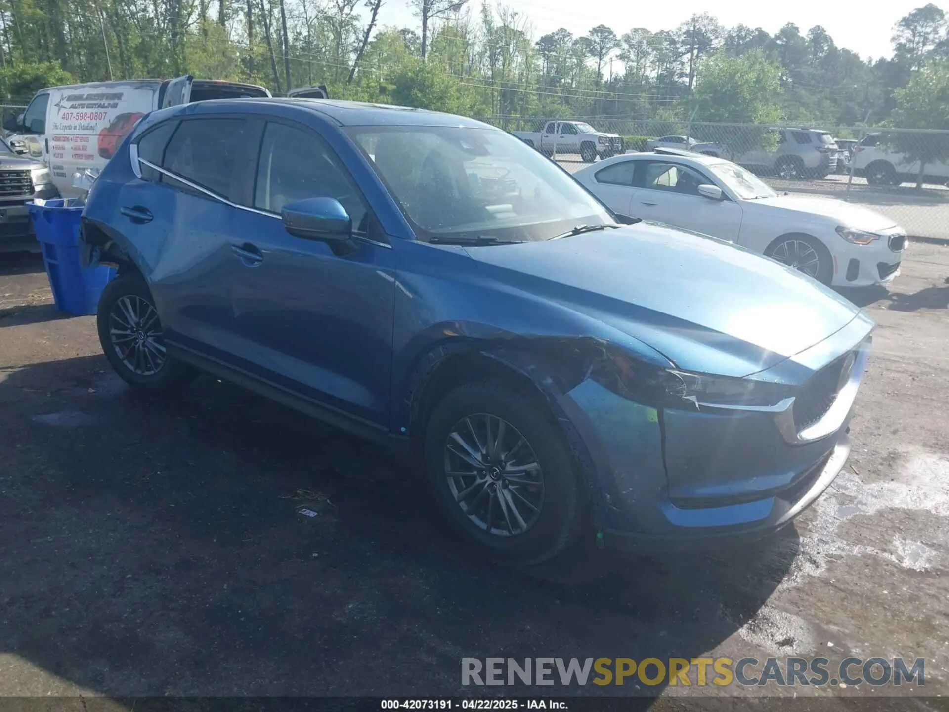 1 fotografías del automóvil dañado JM3KFACM5L1854290 MAZDA CX-5 2020