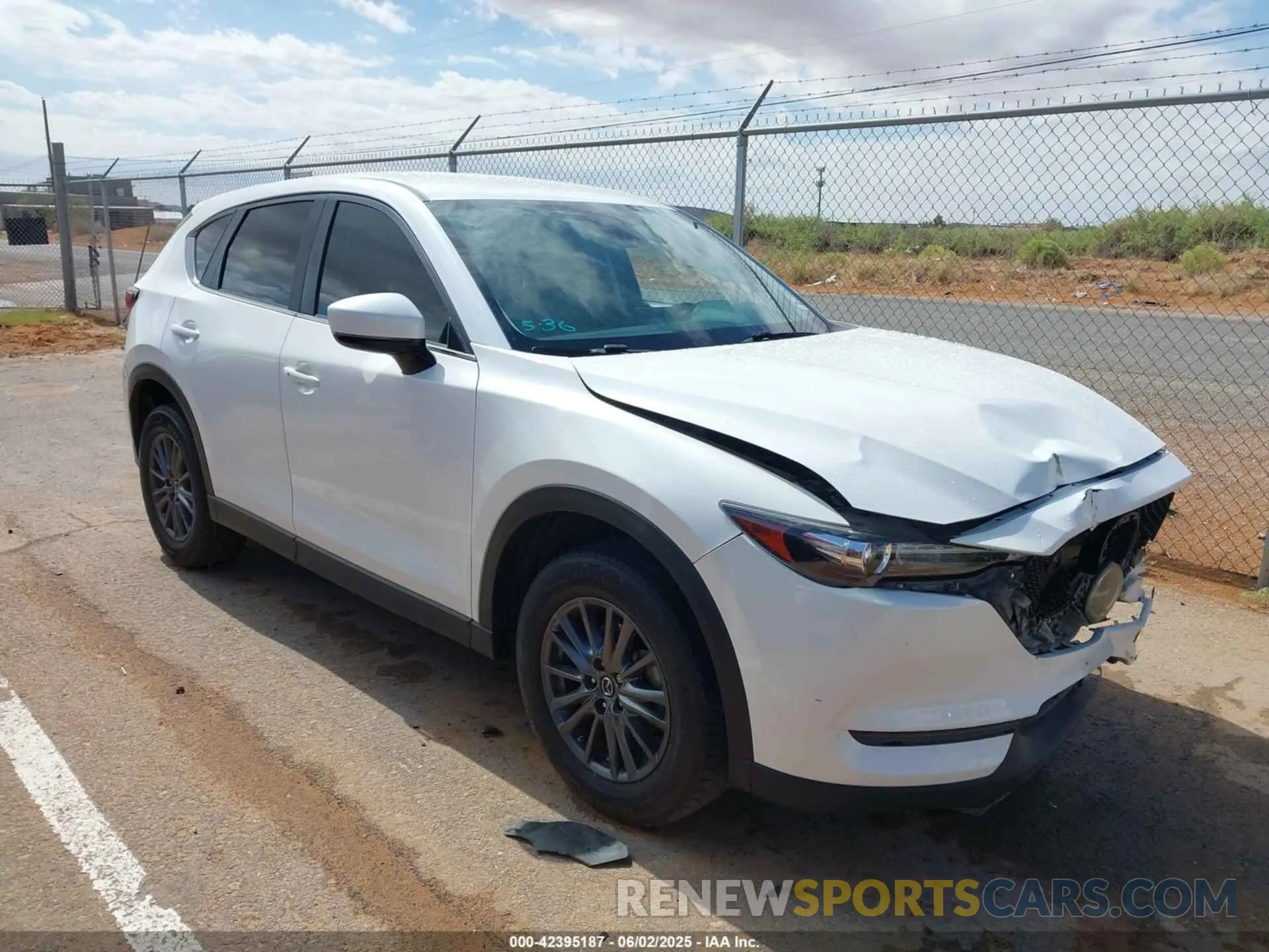 1 fotografías del automóvil dañado JM3KFACM7L0741303 MAZDA CX-5 2020