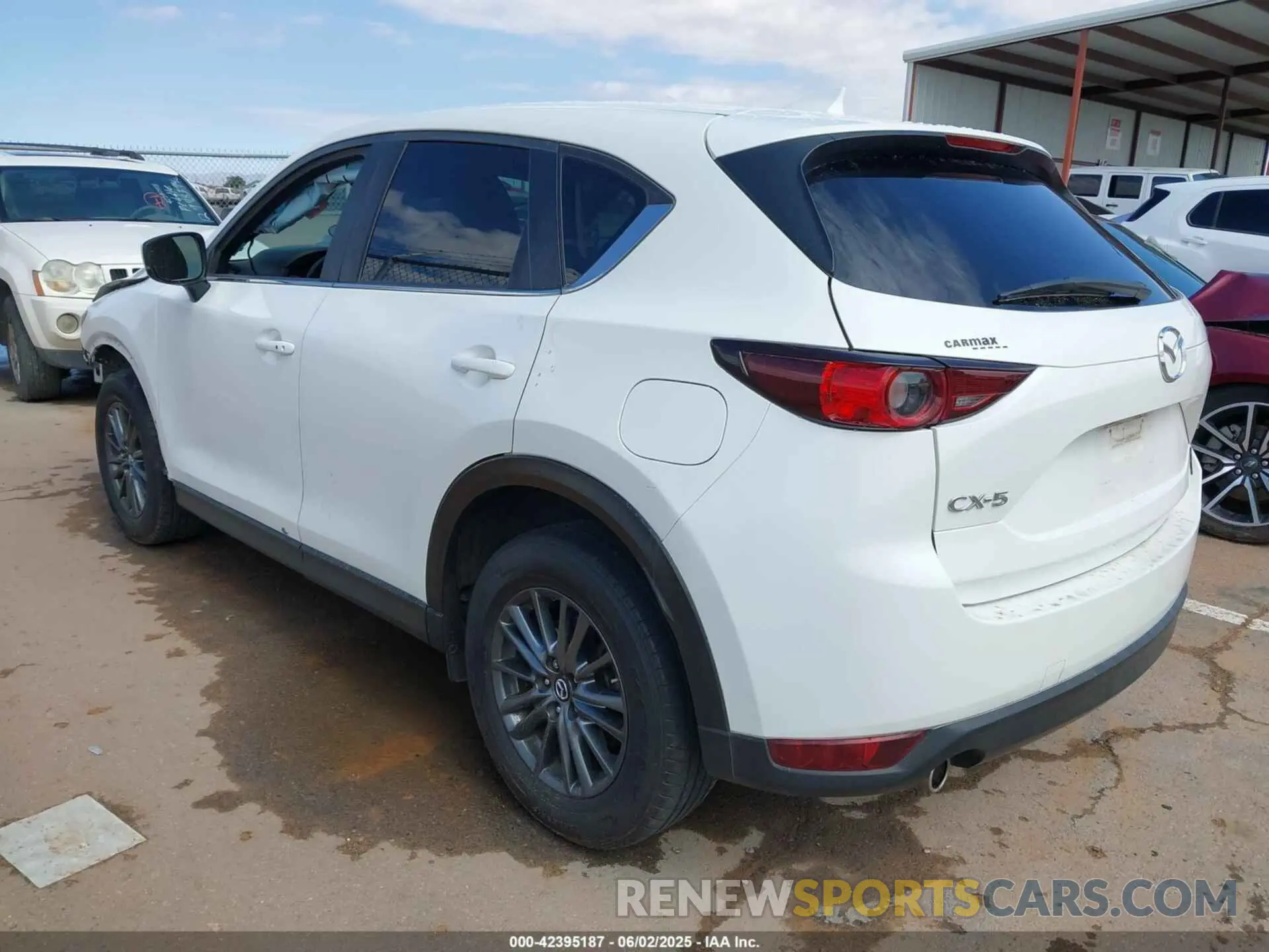 3 fotografías del automóvil dañado JM3KFACM7L0741303 MAZDA CX-5 2020