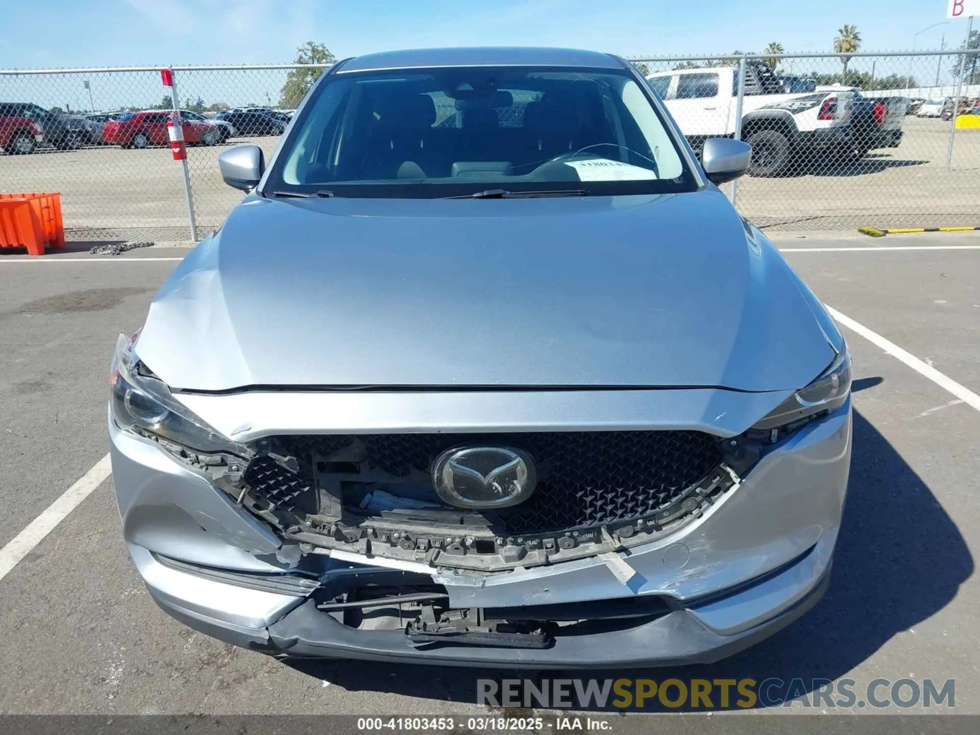 12 fotografías del automóvil dañado JM3KFACM7L0774401 MAZDA CX-5 2020