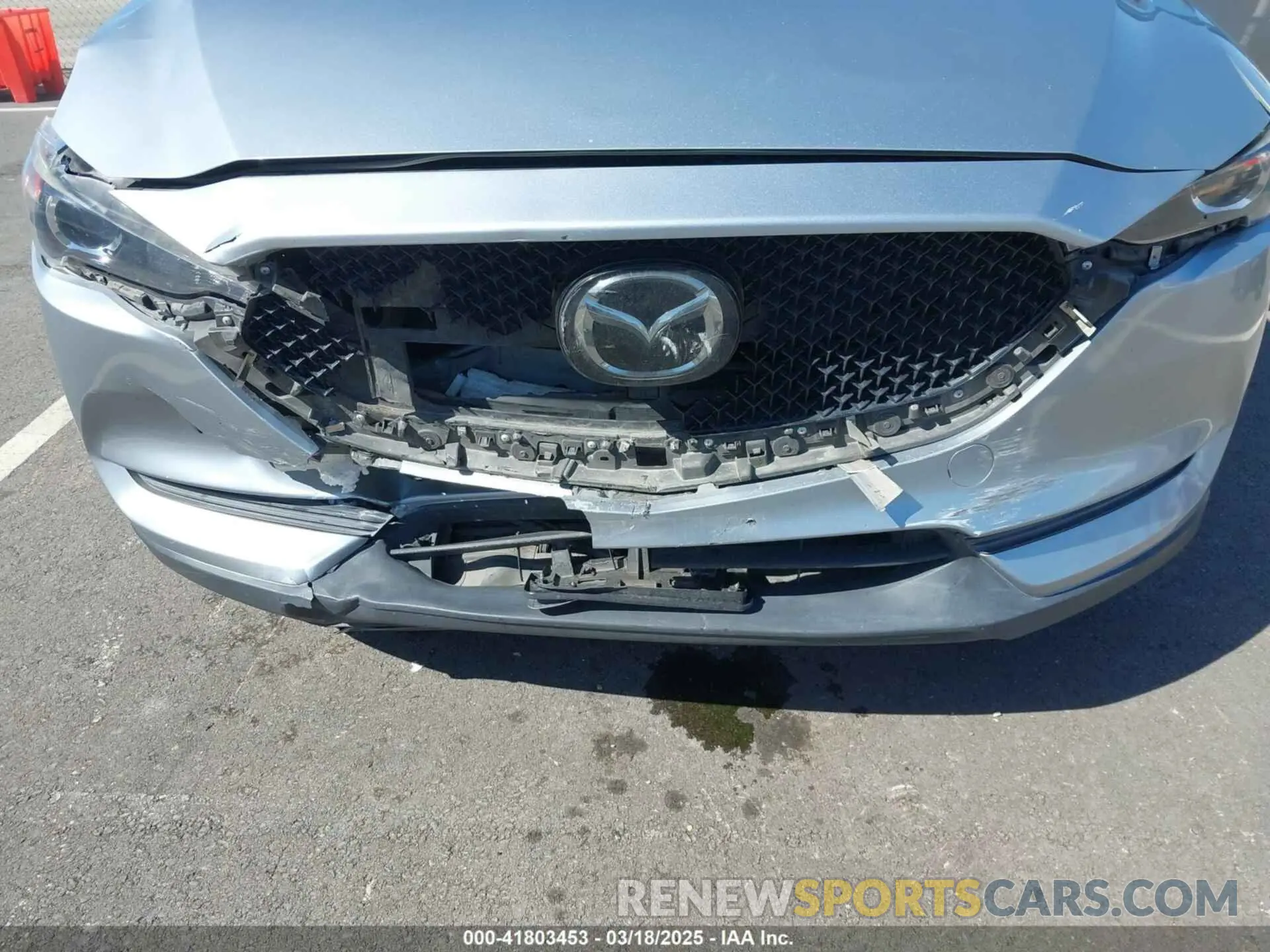 6 fotografías del automóvil dañado JM3KFACM7L0774401 MAZDA CX-5 2020