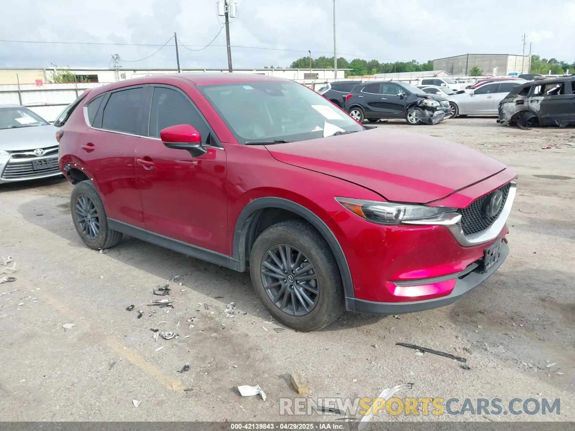 1 fotografías del automóvil dañado JM3KFACM7L0783227 MAZDA CX-5 2020