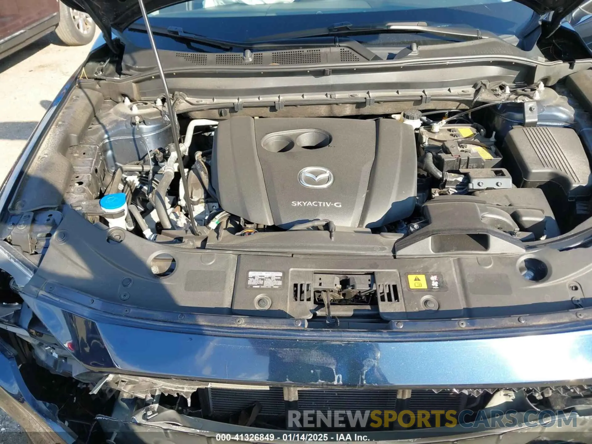 10 fotografías del automóvil dañado JM3KFACM9L0728519 MAZDA CX-5 2020