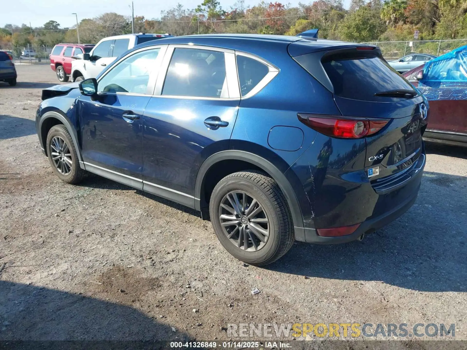 3 fotografías del automóvil dañado JM3KFACM9L0728519 MAZDA CX-5 2020