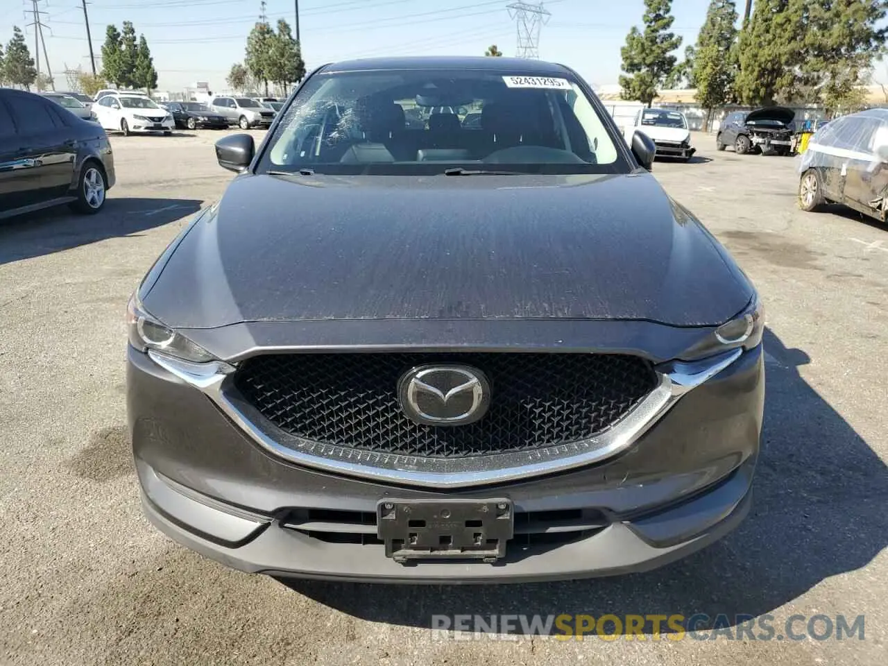5 fotografías del automóvil dañado JM3KFACM9L0815692 MAZDA CX-5 2020