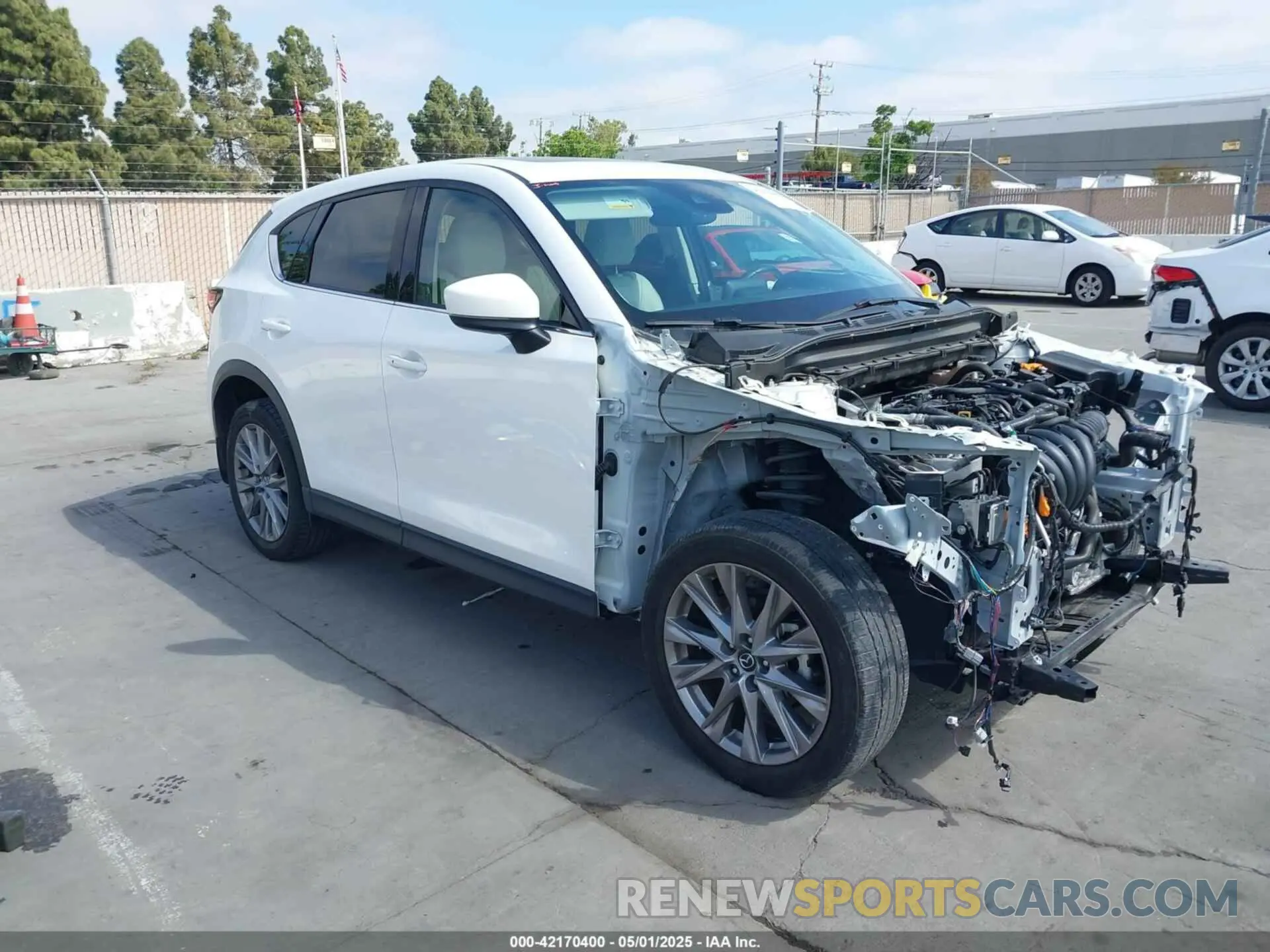 1 fotografías del automóvil dañado JM3KFADM0L0859059 MAZDA CX-5 2020