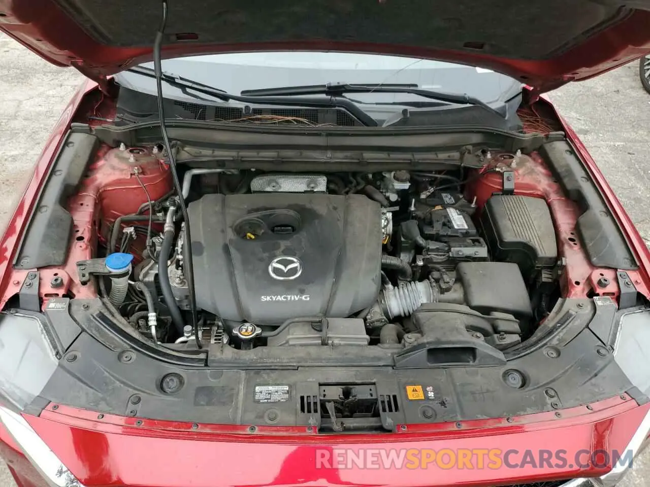 12 fotografías del automóvil dañado JM3KFADM1L1837775 MAZDA CX-5 2020