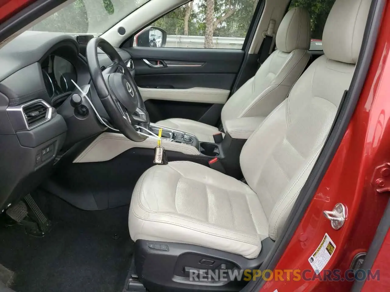 7 fotografías del automóvil dañado JM3KFADM1L1837775 MAZDA CX-5 2020