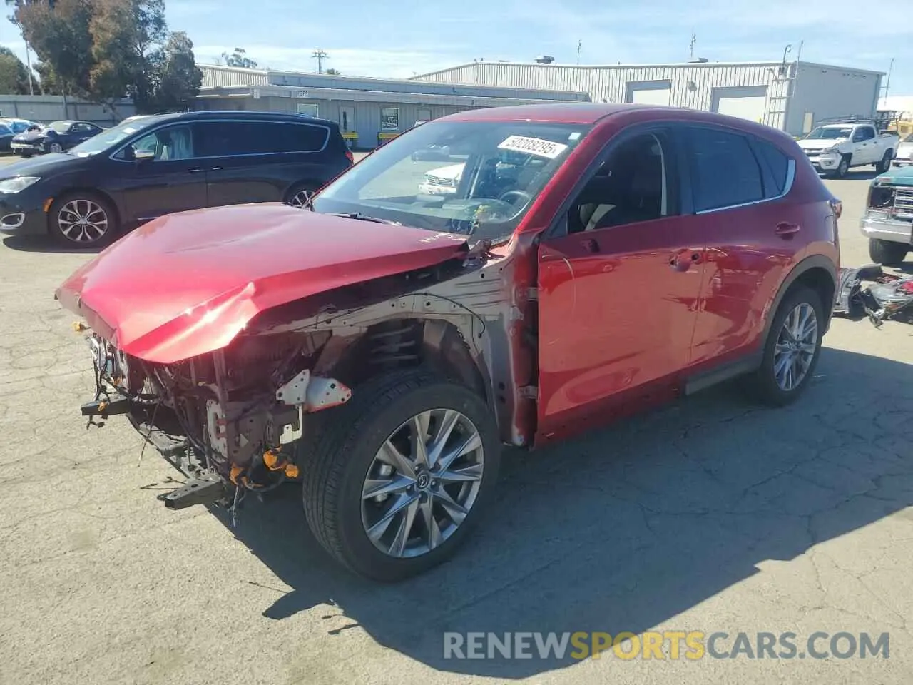 1 fotografías del automóvil dañado JM3KFADM2L0808324 MAZDA CX-5 2020