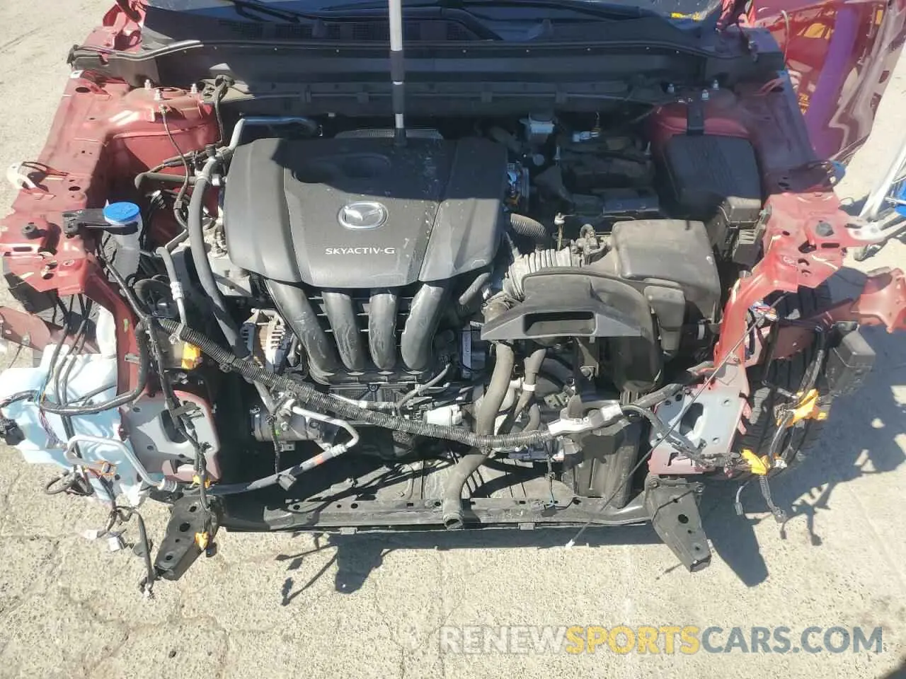 12 fotografías del automóvil dañado JM3KFADM2L0808324 MAZDA CX-5 2020