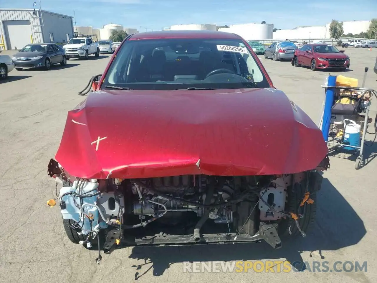 5 fotografías del automóvil dañado JM3KFADM2L0808324 MAZDA CX-5 2020