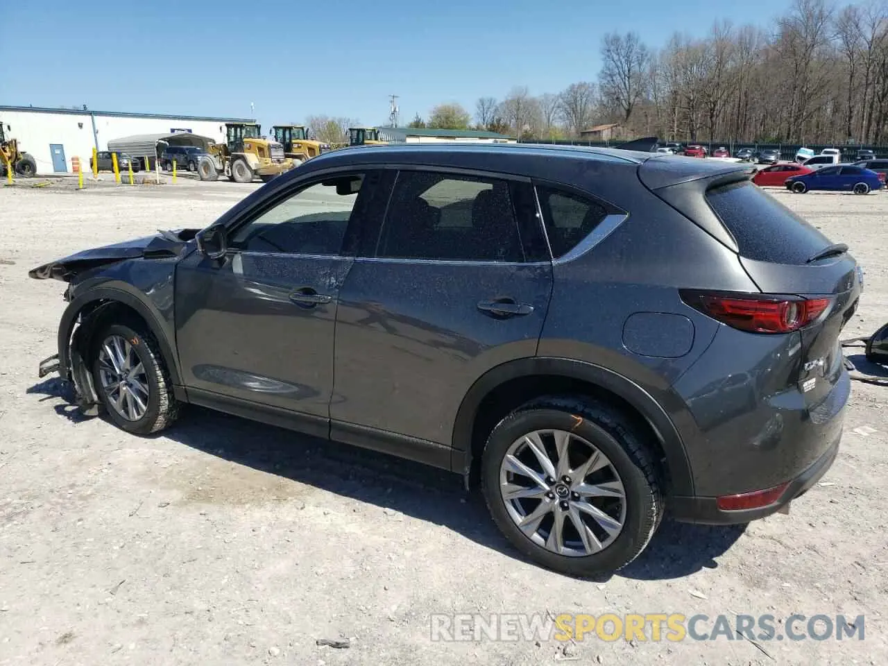 2 fotografías del automóvil dañado JM3KFADM4L0748126 MAZDA CX-5 2020