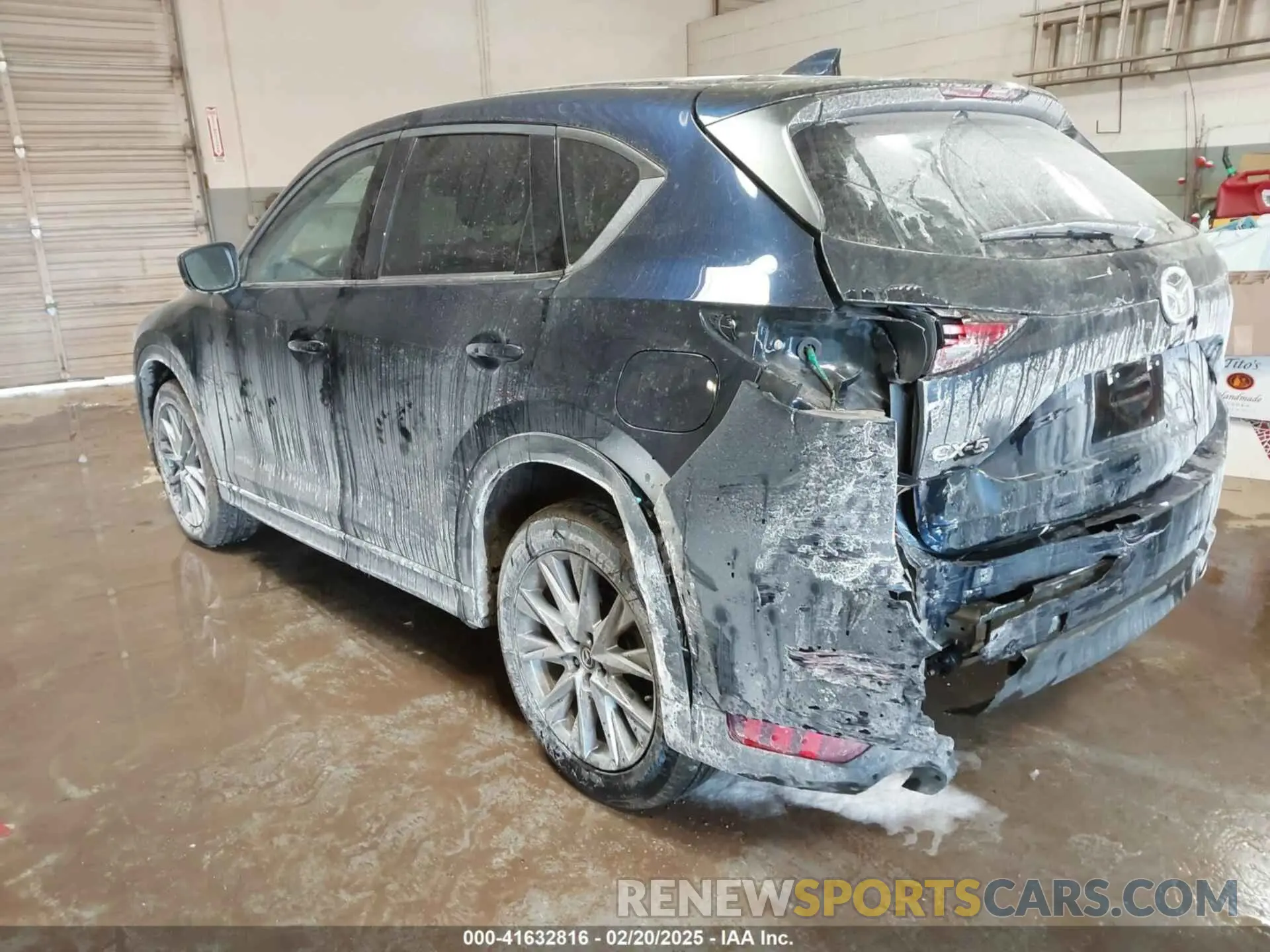 3 fotografías del automóvil dañado JM3KFADM4L0780817 MAZDA CX-5 2020