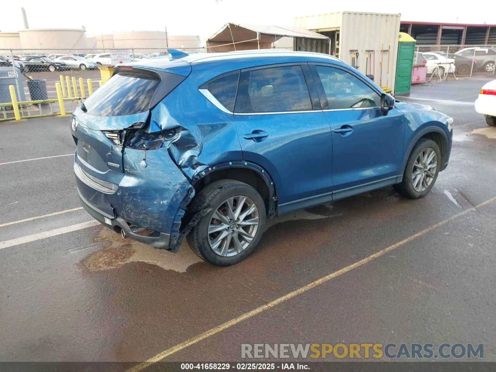 4 fotografías del automóvil dañado JM3KFADM4L1850357 MAZDA CX-5 2020
