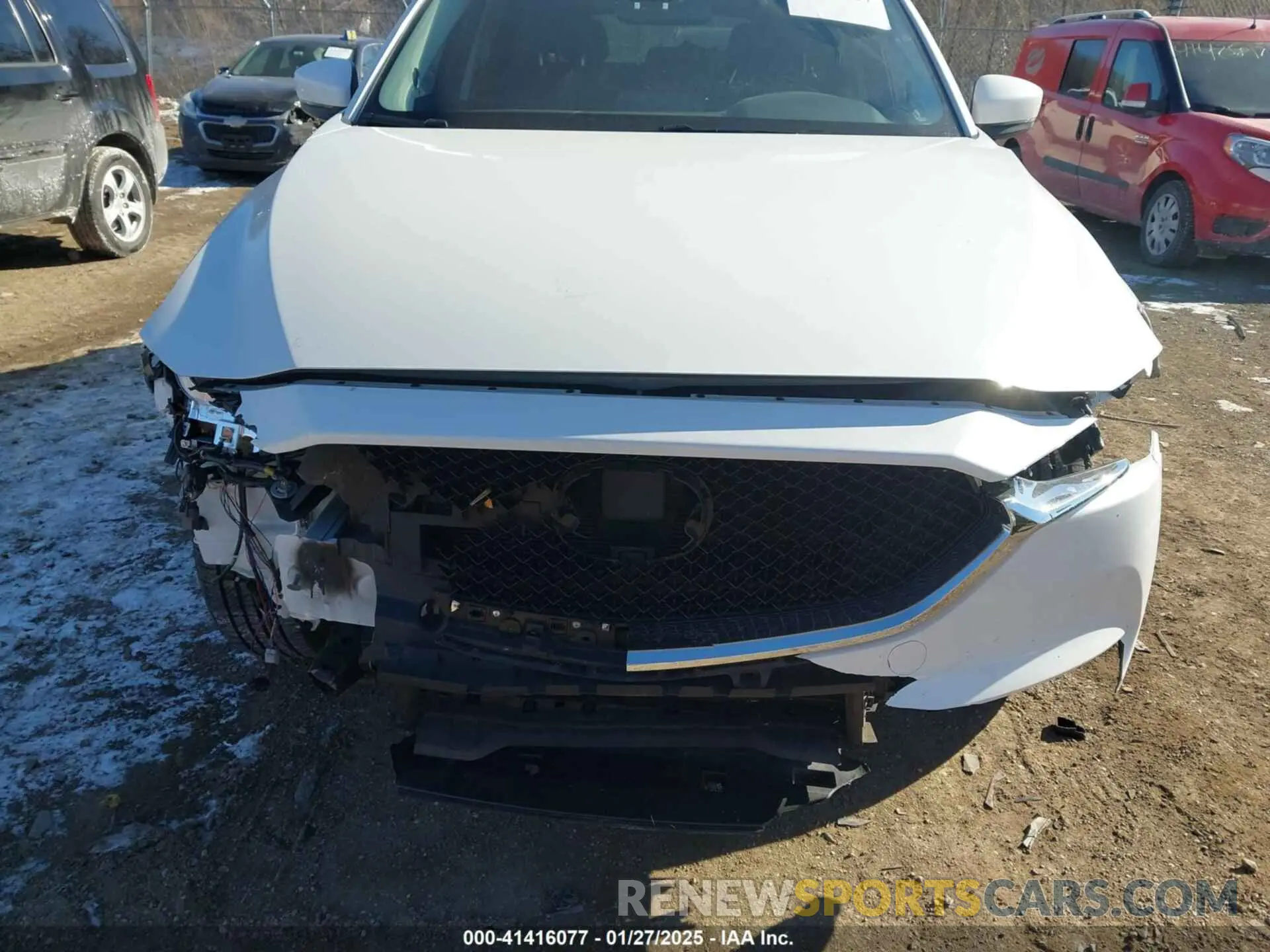 6 fotografías del automóvil dañado JM3KFADM5L1815374 MAZDA CX-5 2020