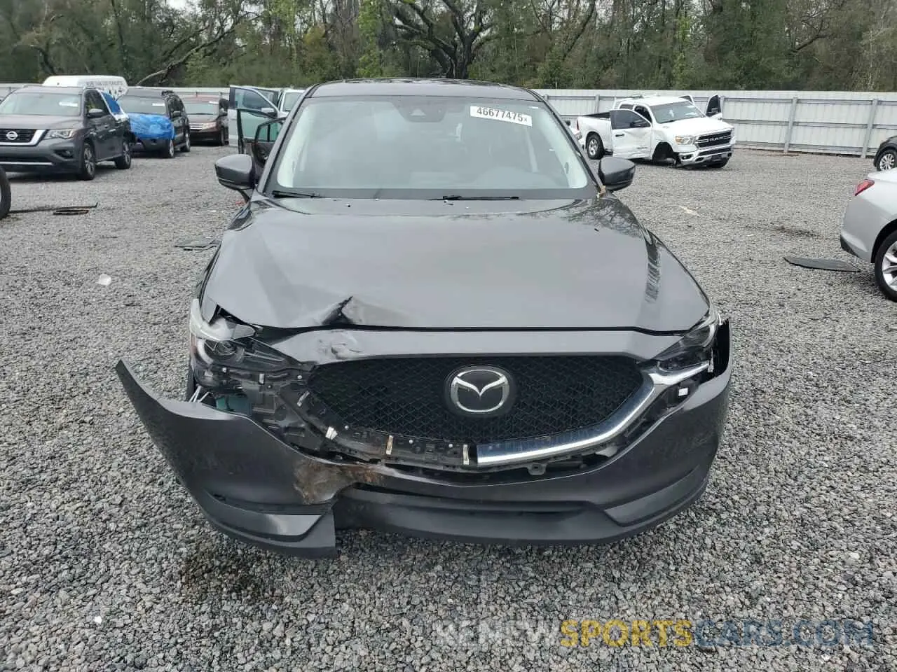 5 fotografías del automóvil dañado JM3KFADM6L0839527 MAZDA CX-5 2020