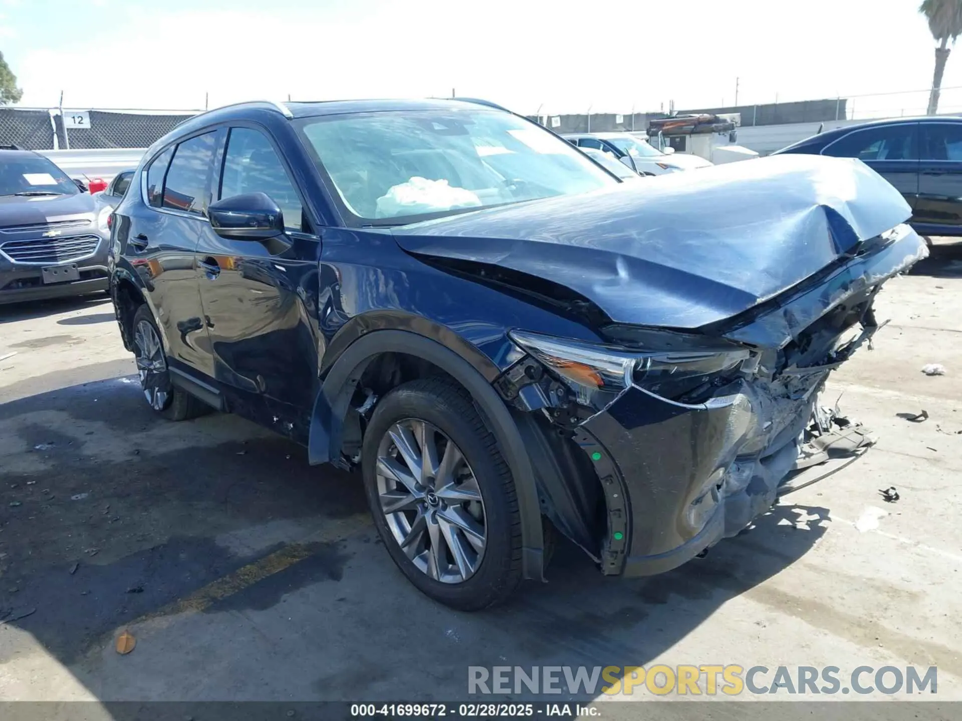1 fotografías del automóvil dañado JM3KFADM6L1830093 MAZDA CX-5 2020