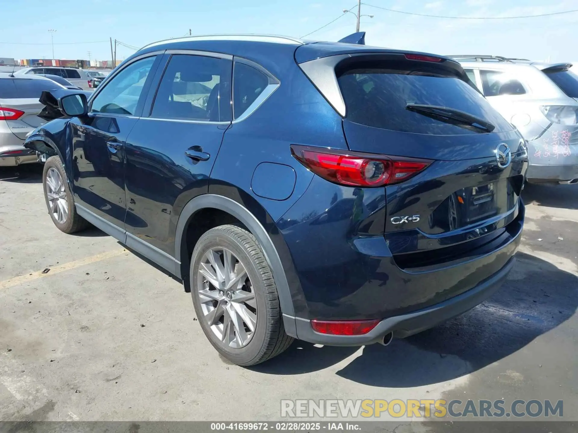 3 fotografías del automóvil dañado JM3KFADM6L1830093 MAZDA CX-5 2020