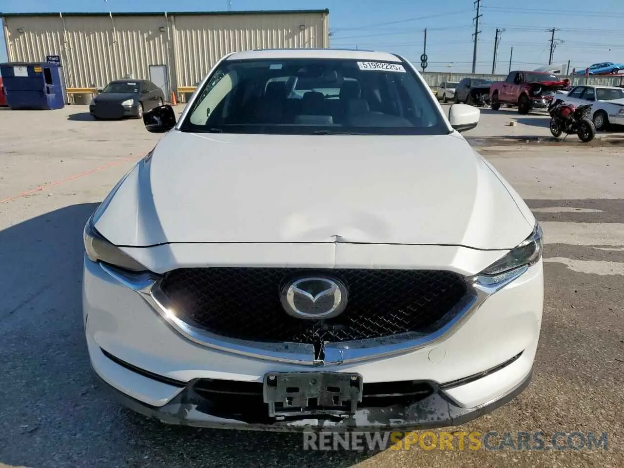 5 fotografías del automóvil dañado JM3KFADM7L0804219 MAZDA CX-5 2020