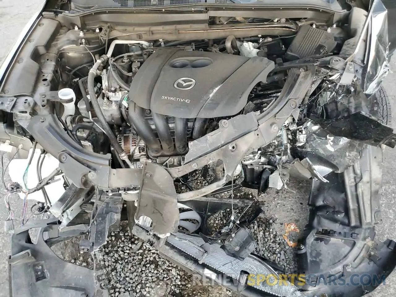 12 fotografías del automóvil dañado JM3KFADM7L0847426 MAZDA CX-5 2020