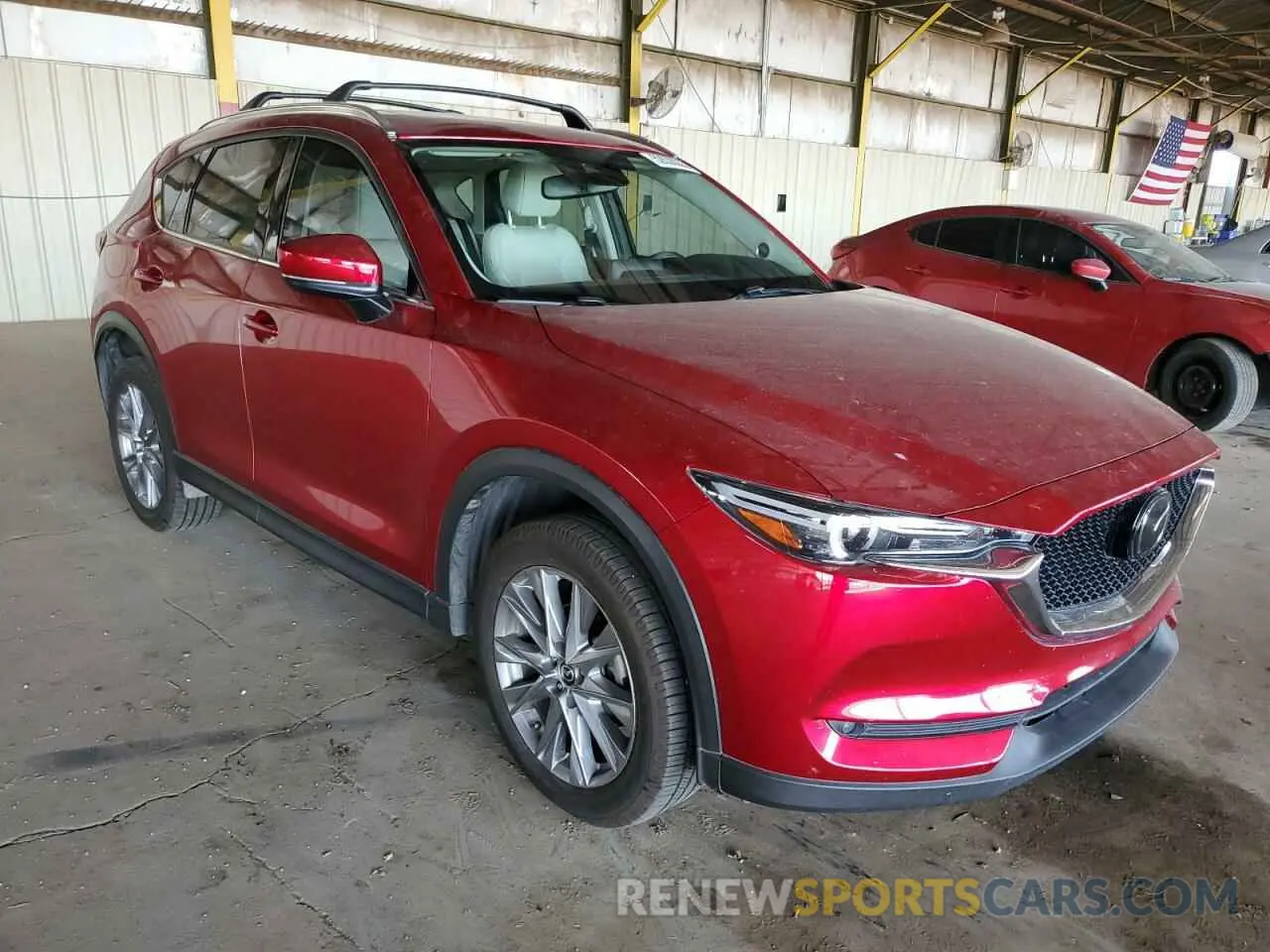 4 fotografías del automóvil dañado JM3KFADM7L1837702 MAZDA CX-5 2020