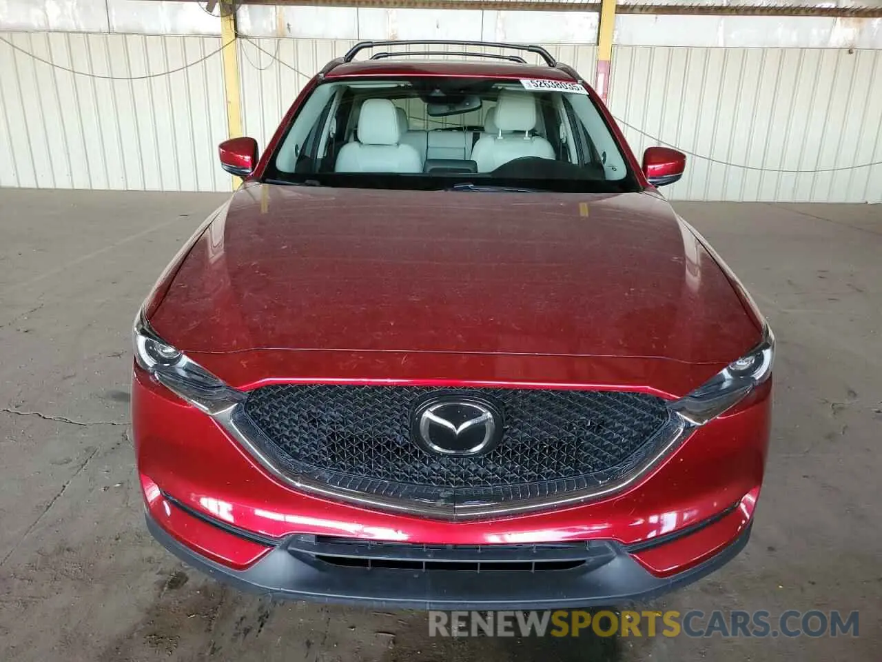 5 fotografías del automóvil dañado JM3KFADM7L1837702 MAZDA CX-5 2020