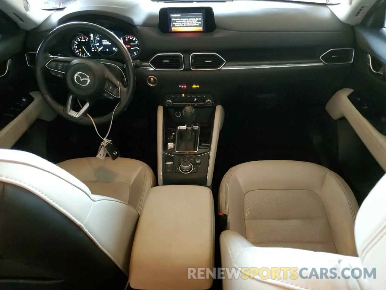 8 fotografías del automóvil dañado JM3KFADM7L1837702 MAZDA CX-5 2020
