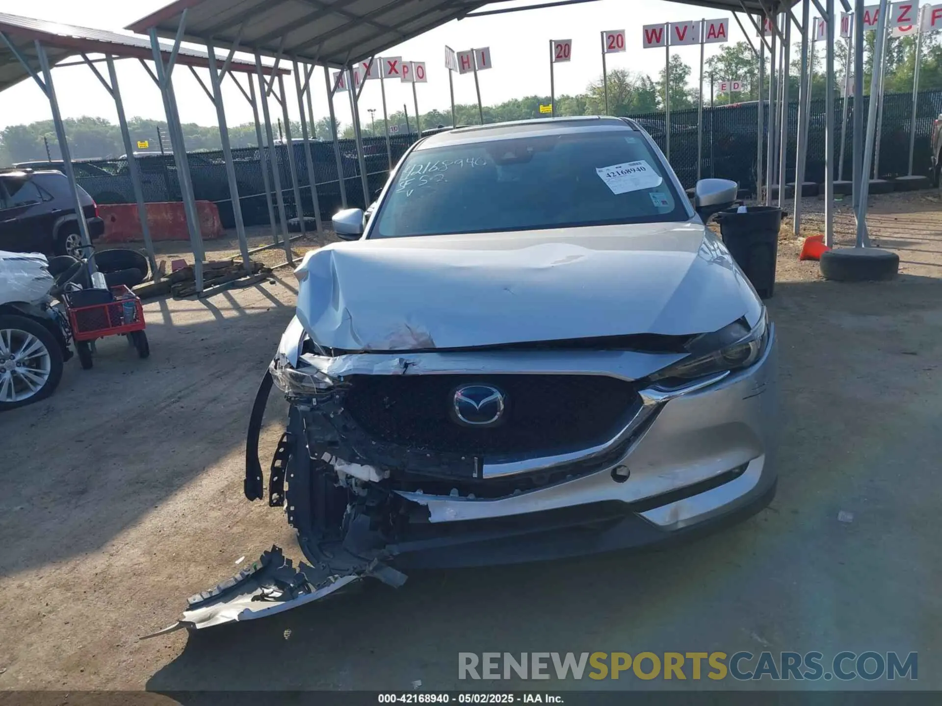 12 fotografías del automóvil dañado JM3KFADM9L0738837 MAZDA CX-5 2020