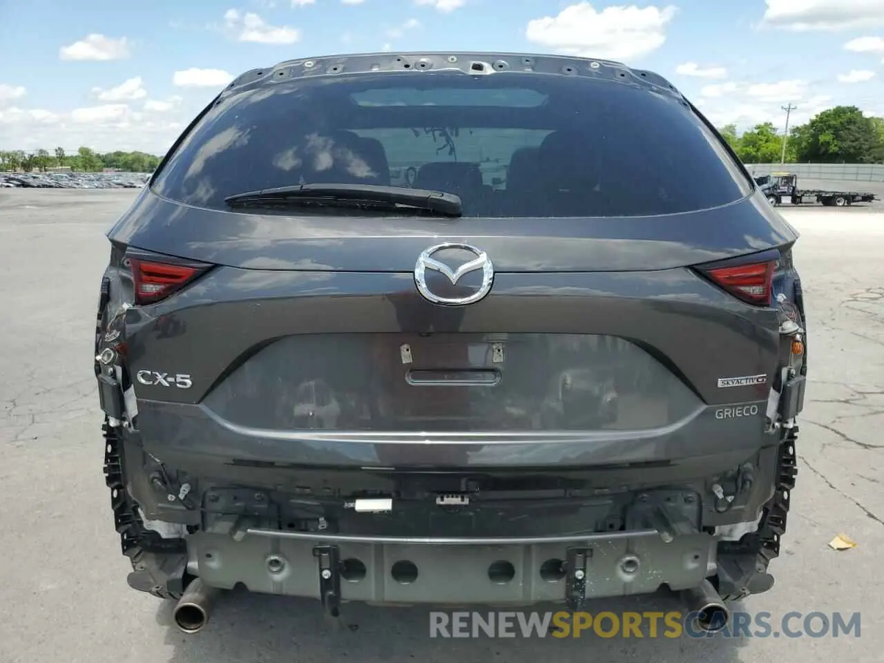 6 fotografías del automóvil dañado JM3KFADM9L0767772 MAZDA CX-5 2020