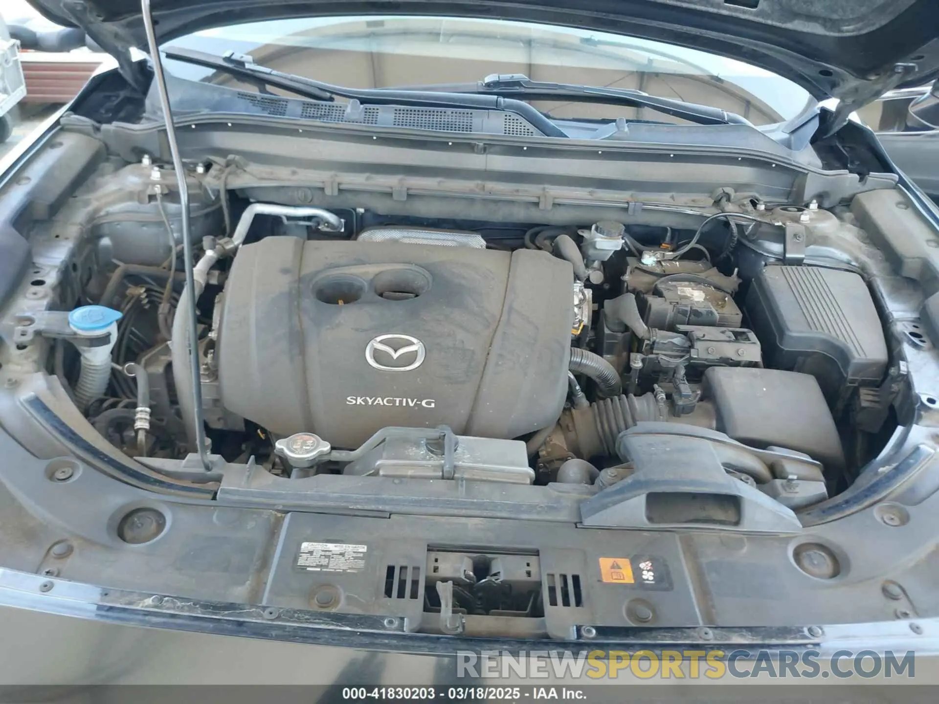 10 fotografías del automóvil dañado JM3KFADMXL0740144 MAZDA CX-5 2020
