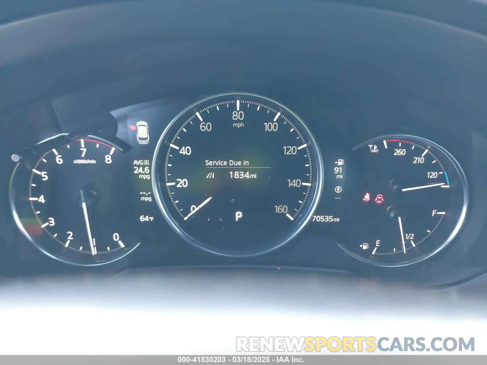 7 fotografías del automóvil dañado JM3KFADMXL0740144 MAZDA CX-5 2020