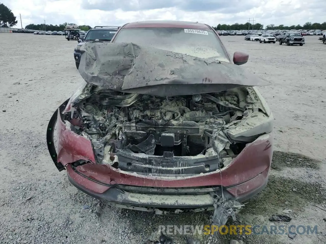 5 fotografías del automóvil dañado JM3KFADMXL0746722 MAZDA CX-5 2020