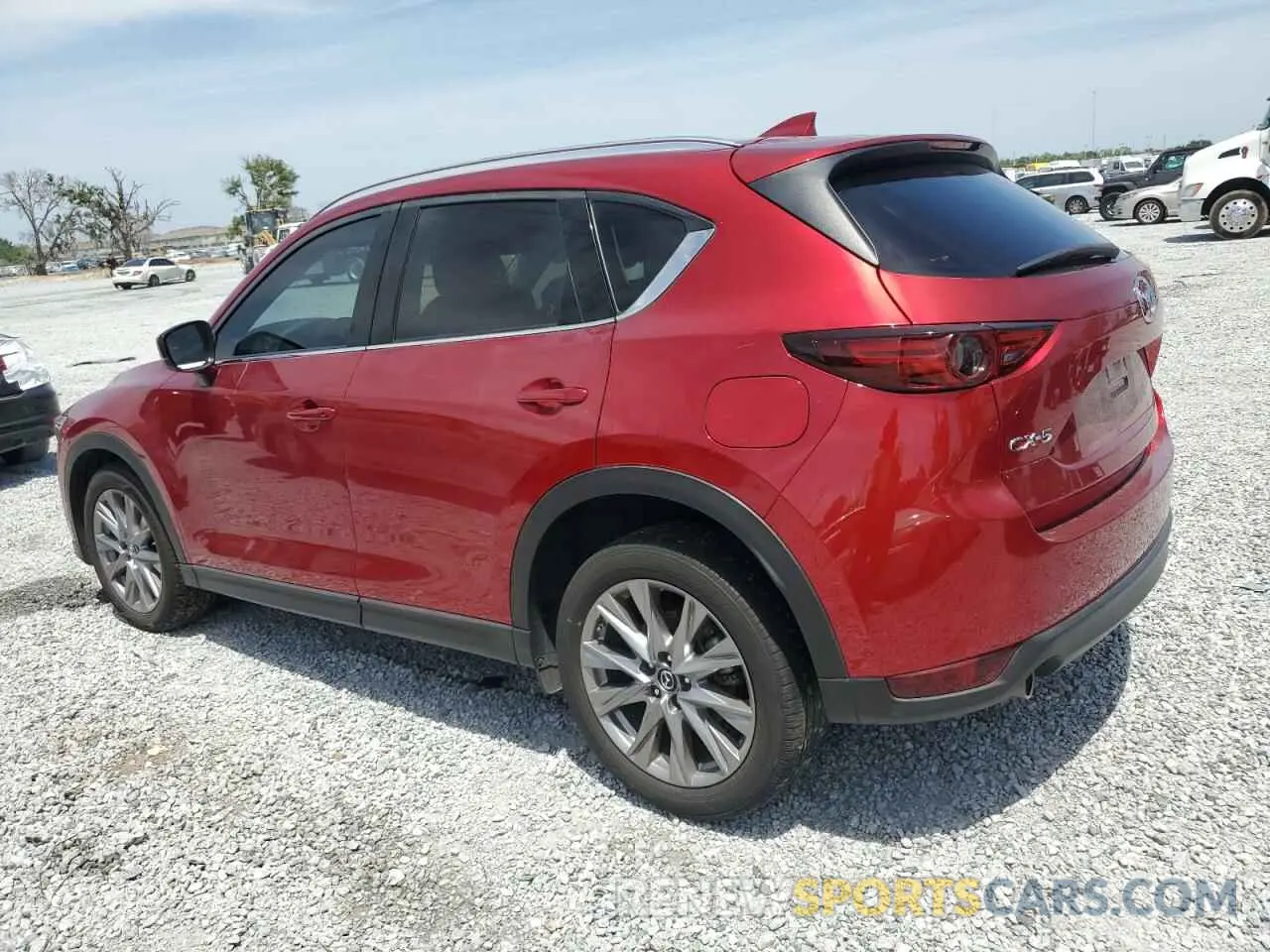 2 fotografías del automóvil dañado JM3KFADMXL0827249 MAZDA CX-5 2020
