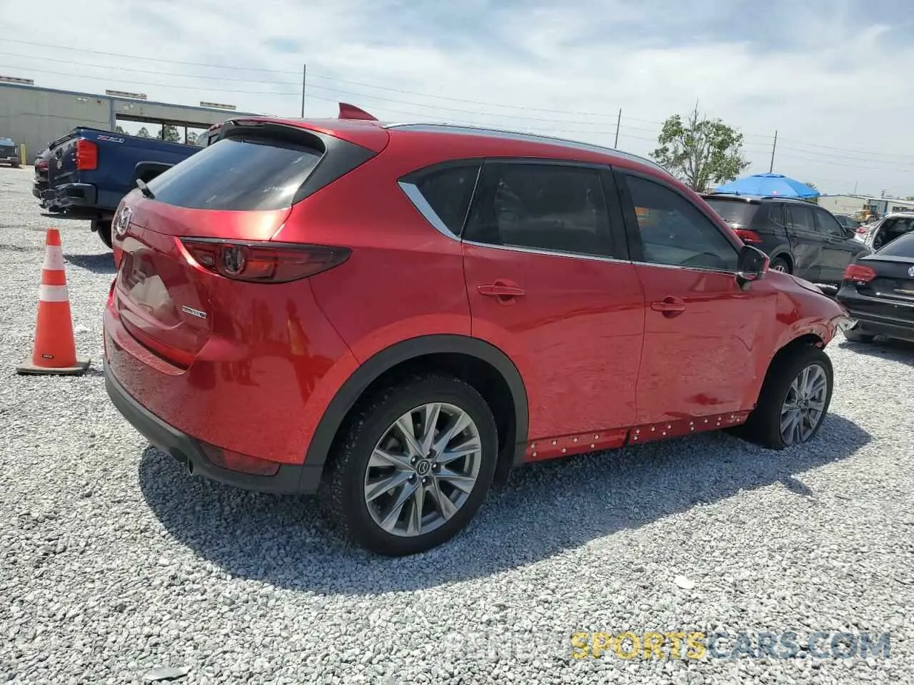 3 fotografías del automóvil dañado JM3KFADMXL0827249 MAZDA CX-5 2020