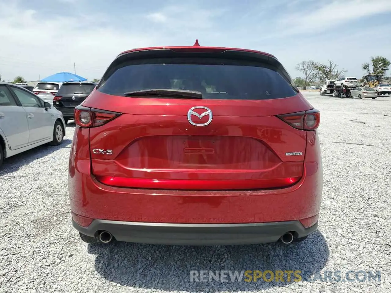 6 fotografías del automóvil dañado JM3KFADMXL0827249 MAZDA CX-5 2020