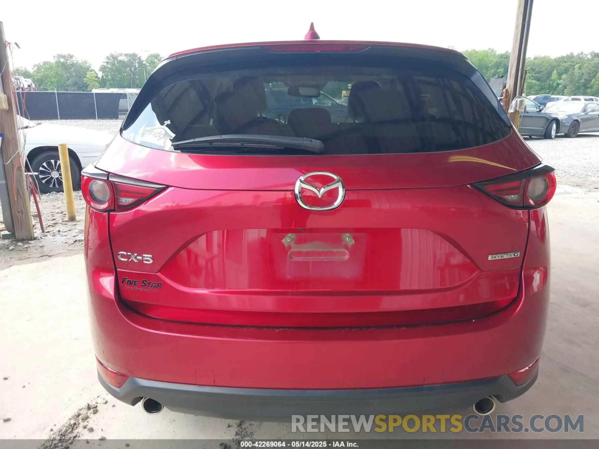 16 fotografías del automóvil dañado JM3KFADMXL0827557 MAZDA CX-5 2020
