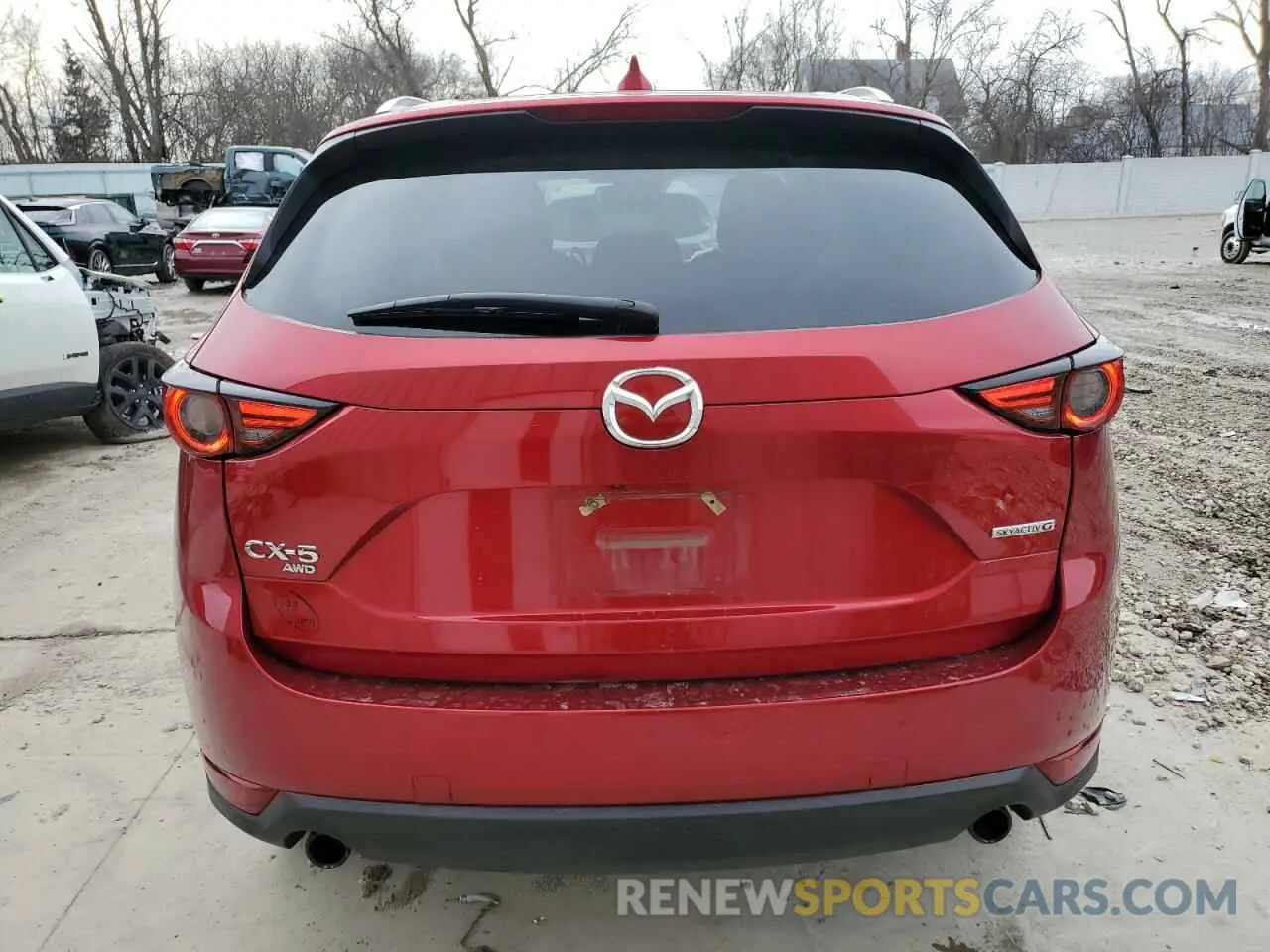 6 fotografías del automóvil dañado JM3KFBAY1L0820641 MAZDA CX-5 2020