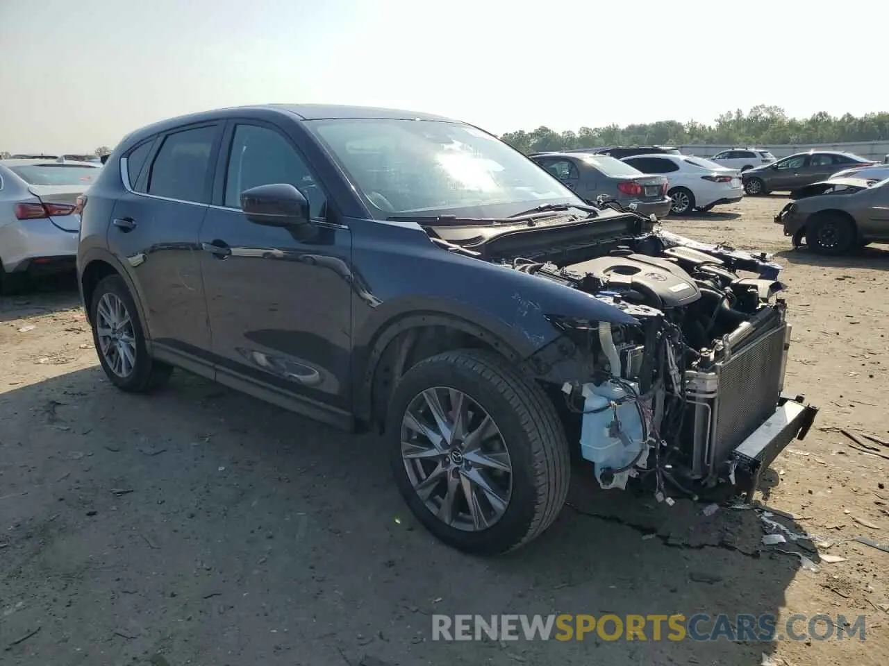 4 fotografías del automóvil dañado JM3KFBAY4L0856064 MAZDA CX-5 2020