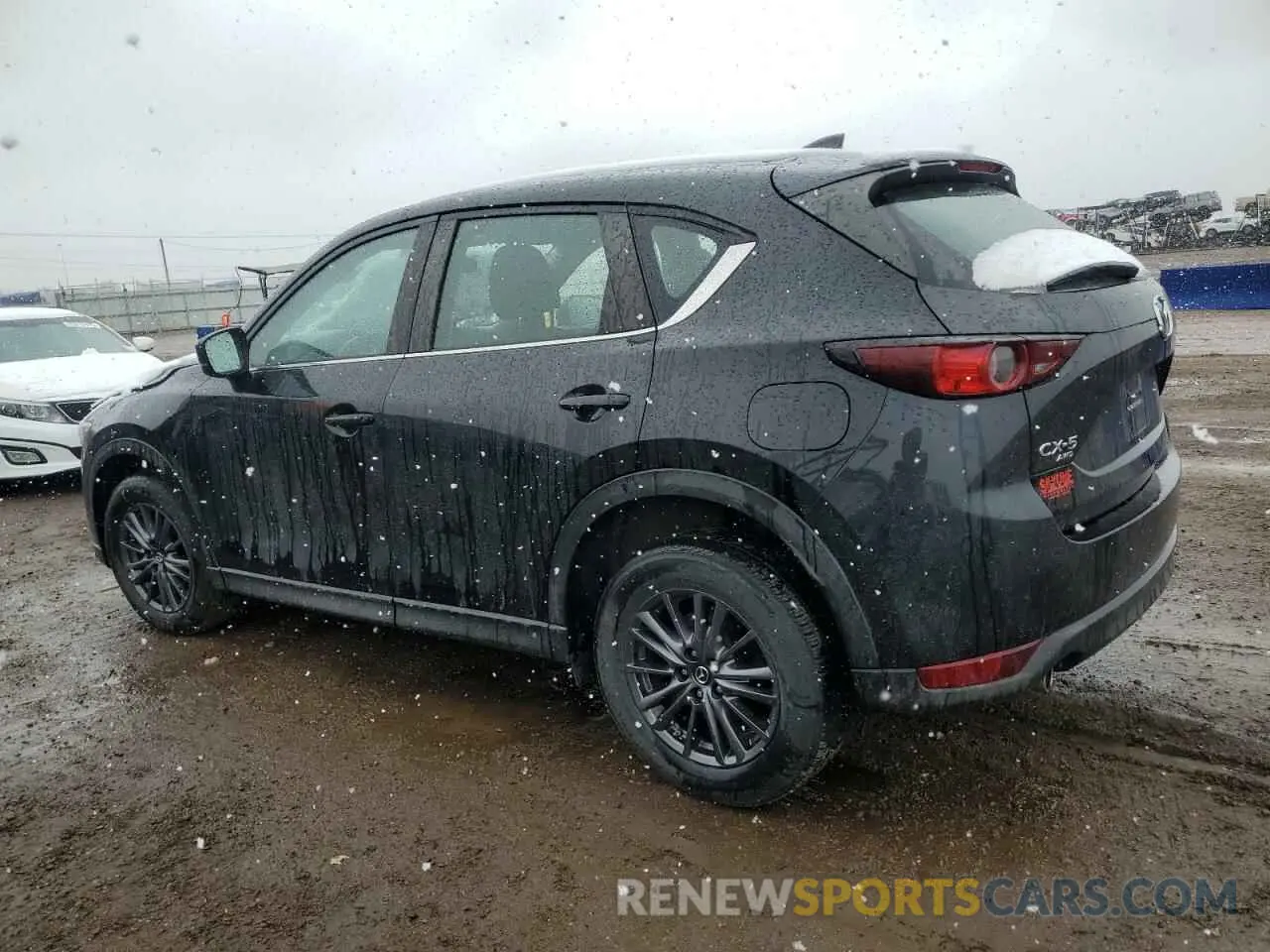 2 fotografías del automóvil dañado JM3KFBBM1L0736119 MAZDA CX-5 2020